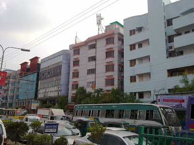 Airport-Gulshan Road, Dhaka city.