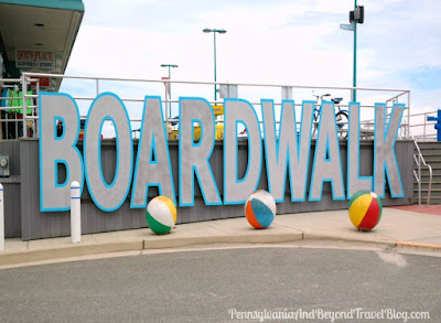 Wildwood Crest Boardwalk Entrance in New Jersey