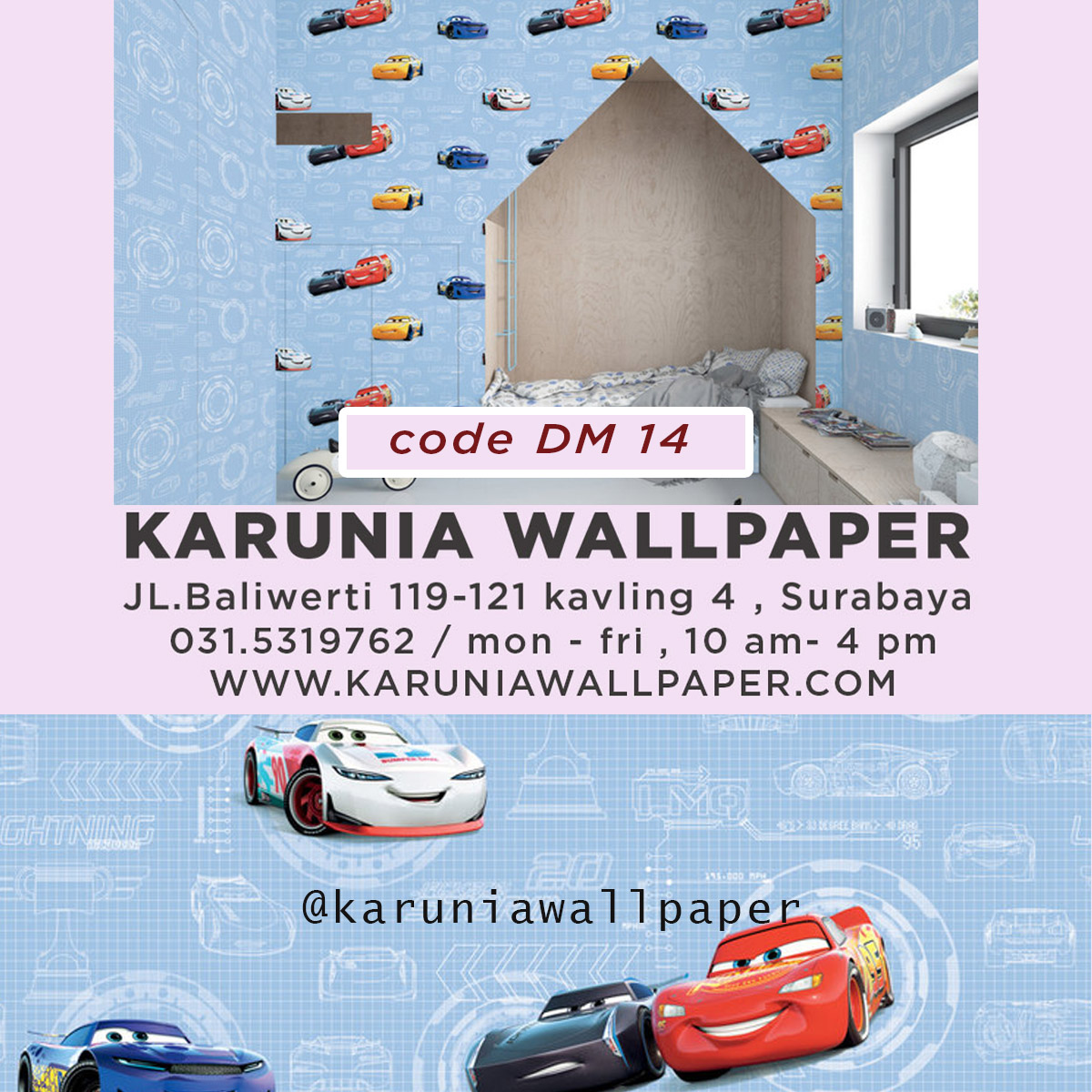 jual wallpaper dinding kamar anak laki laki