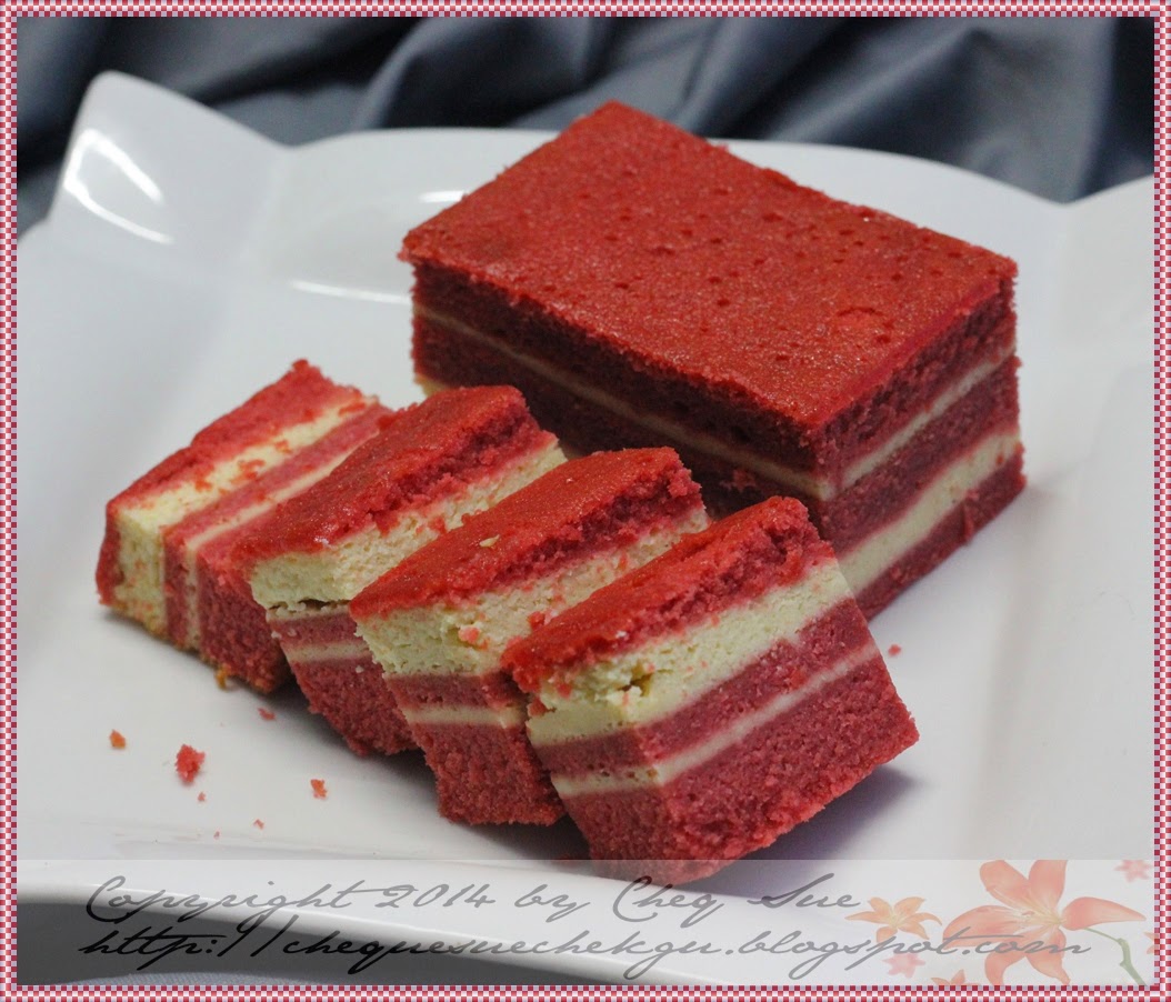 Cerita tentang SEGALA: Kek Lapis Red Velvet Cheese