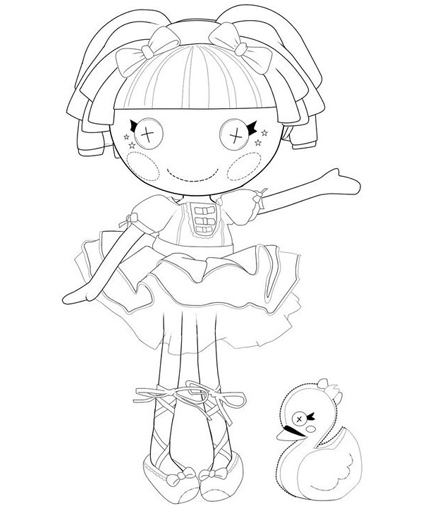 Lalaloopsy Coloring Pages 