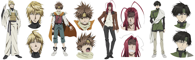 Saiyuki Reload Blast personajes