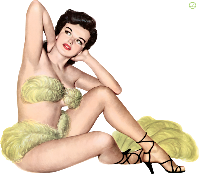 pin up girl, png, transparent background