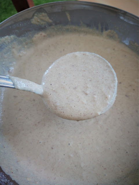 The pancake batter