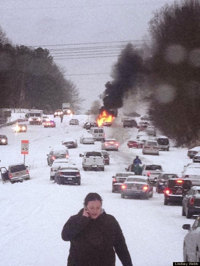 8.) Catastrophic Southern Storm. - These 10 Terrible Winter Storms Will Make You Want To Stay Inside This Winter