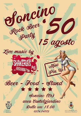 Soncino ’50 Rock Beer Party 15 agosto Soncino (CR)