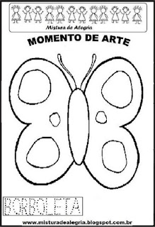 Projeto Pátria, desenho de borboleta