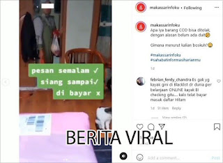 Viral Seorang Ibu - Ibu Tolak Bayar Paket COD, Pukul Kurir hingga HP Jatuh