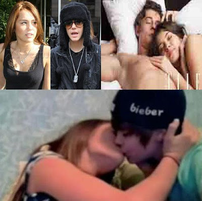 justin bieber and miley cyrus kissing. ieber kissing miley cyrus