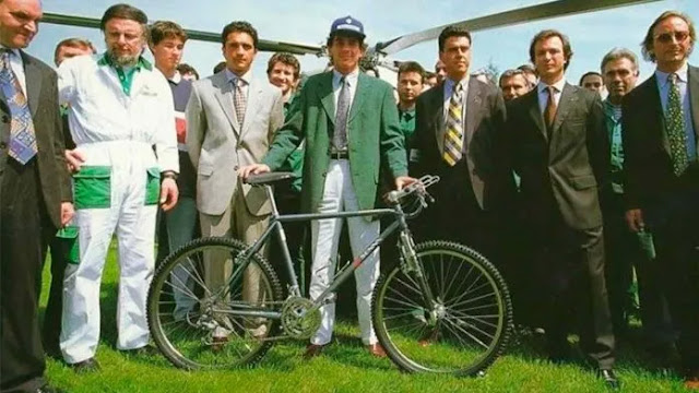 Ayrton Senna lançou linha de bicicleta que ele desenvolveu 3 dias antes de morrer