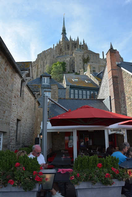 Mont Saint-Michel city abbey