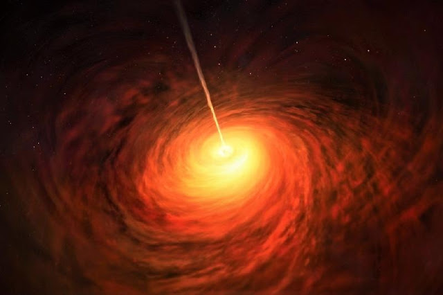 Los astrónomos saben cómo se producen los chorros de luz de algunos agujeros negros
