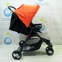 Kereta Bayi LightWeight Cocolate CH703 Compact3 - Orange