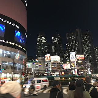 Shinjuku Yunika vision night view