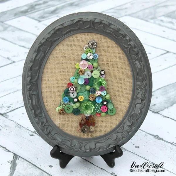 Vintage Button Tree