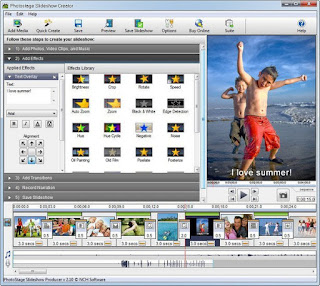 NCH PhotoStage Slideshow Producer Professional 4.18 Beta Terbaru Full Version