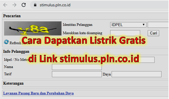 Stimulus Pln Co Id Login Dapat Token Gratis Covid 19 Januari 2021 Warga Negara Indonesia