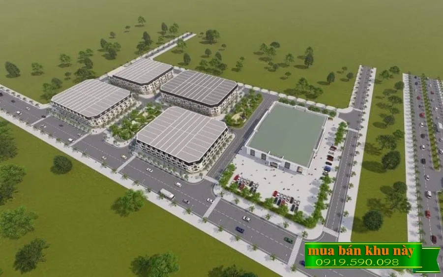 Phối cảnh Khu đô thị Thiên Lộc Complex