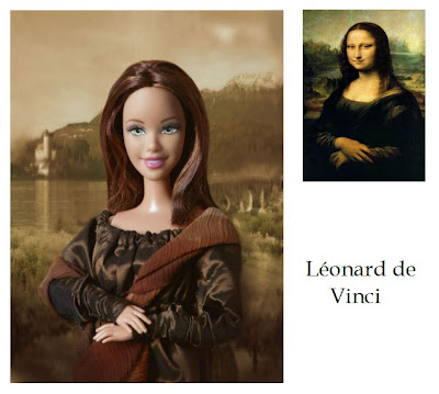 mona lisa barbie