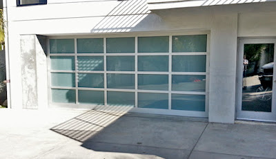 custom glass garage doors