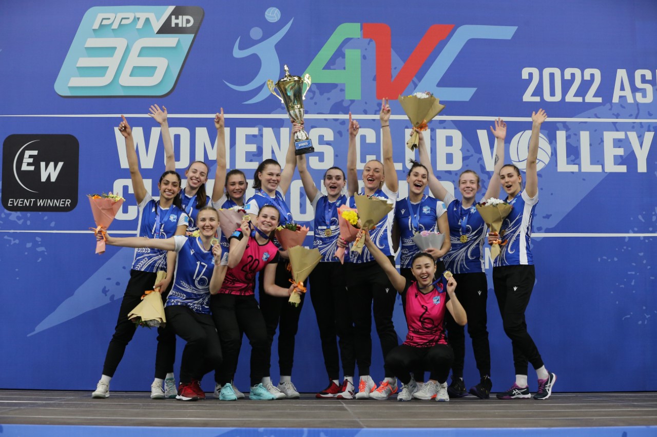 CLB Kuanysh (Kaz) vô địch cúp các CLB nữ châu Á năm 2022