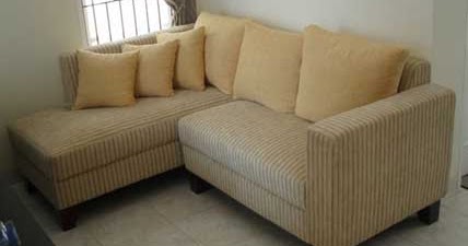 Kursi sofa kain minimalis model maxi Allia Furniture