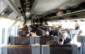 inside of a train