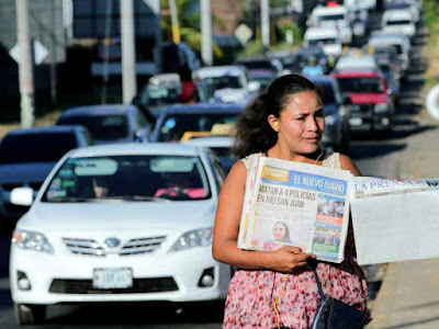Nicaragua Paper Runs Blank Front Page in Protest of Ortega Government