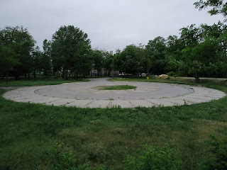 Concrete Circle, Summer, Circus, Yambol,