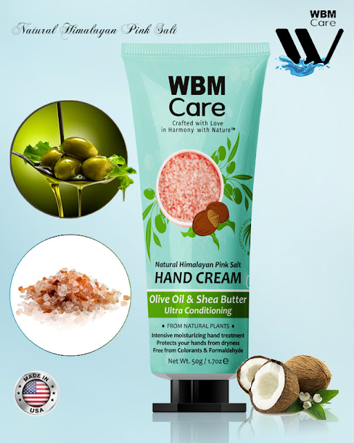 WBM Care olive oil and Shea Butter hand cream