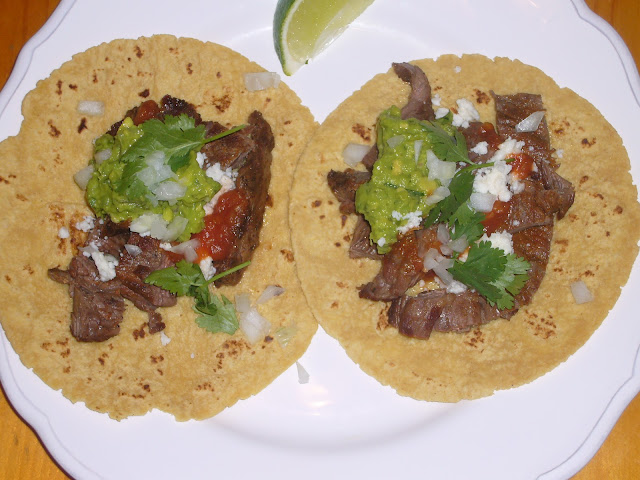 Grilled Skirt Steak Tacos