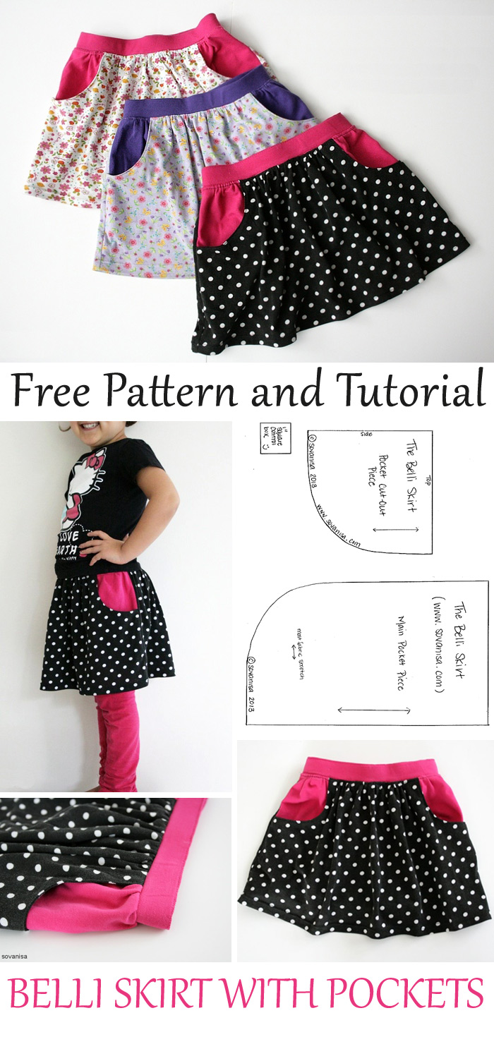 Tutorial: The Belli Skirt with Pockets