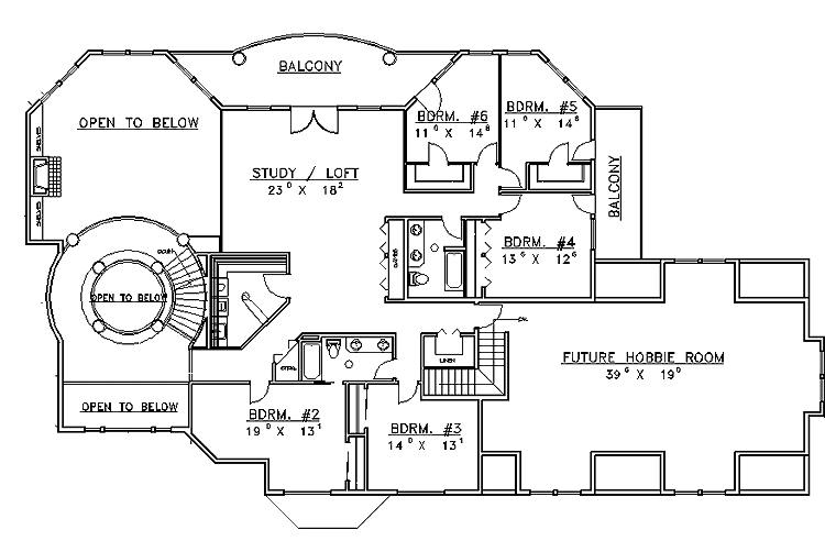 3 Story House Floor Plans