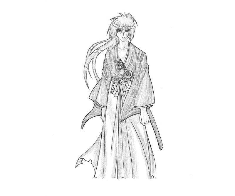 rurouni-kenshin-himura-kenshin-portrait-coloring-pages