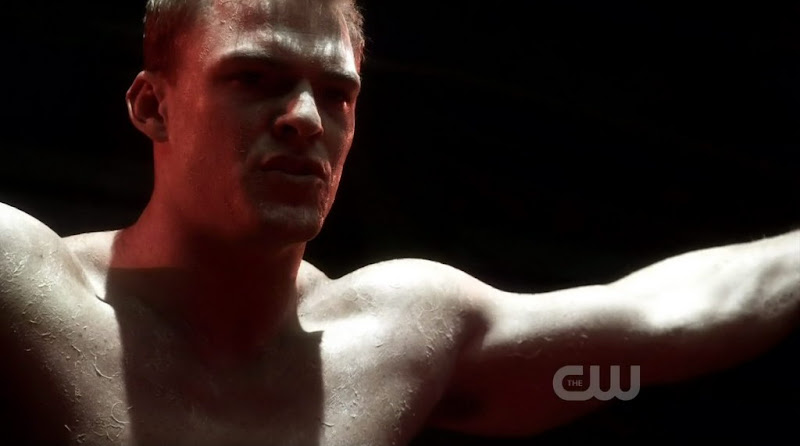 Alan Ritchson Shirtless on Smallville s10e09