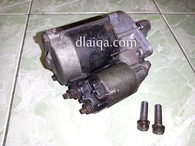 motor starter telah dilepas