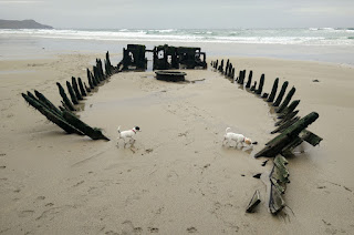 Shipwreck at Machir Bay