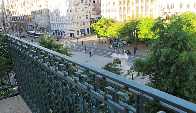 vista da varando do hotel Pestana Goldsmith