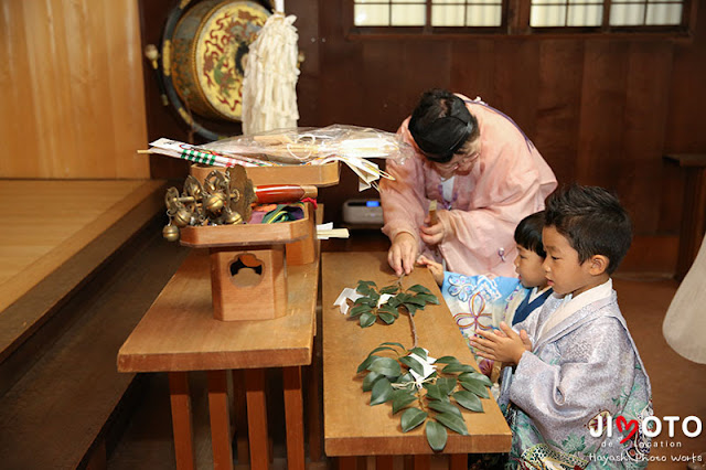 和歌山市矢宮神社の七五三の出張撮影