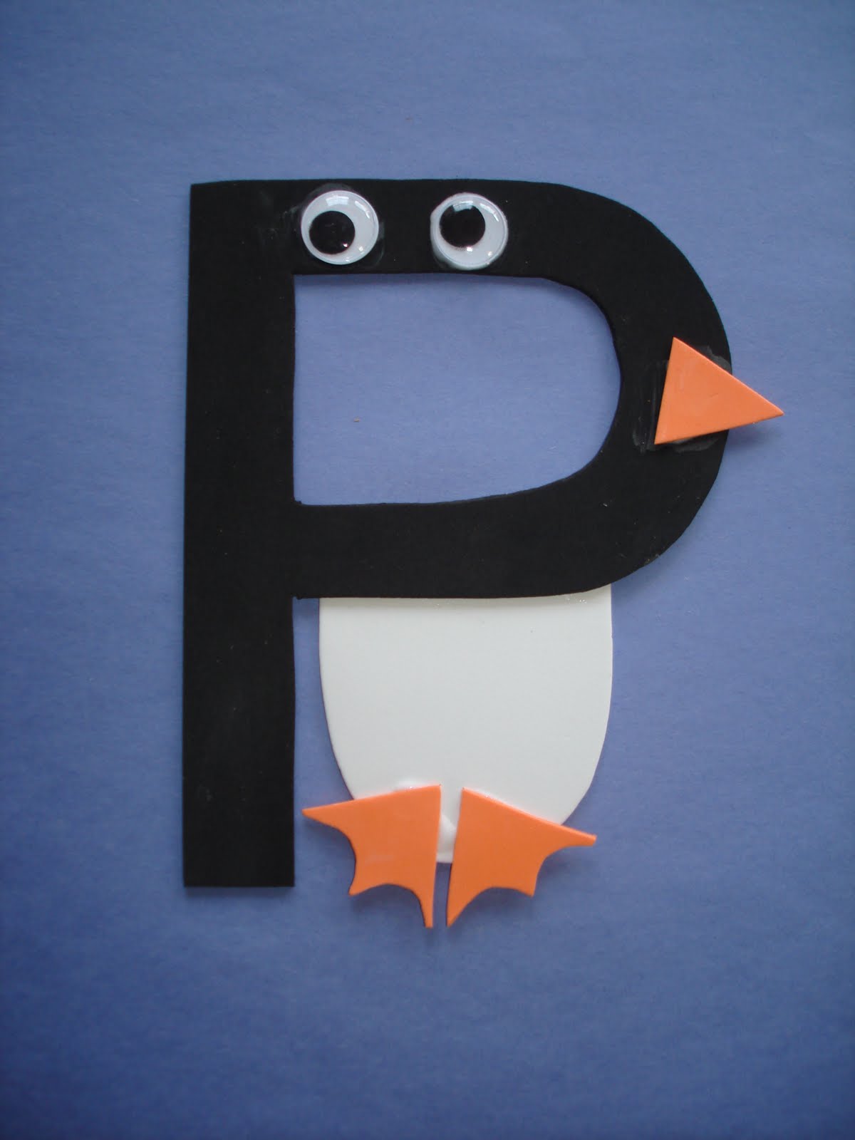 Letter P Penguin