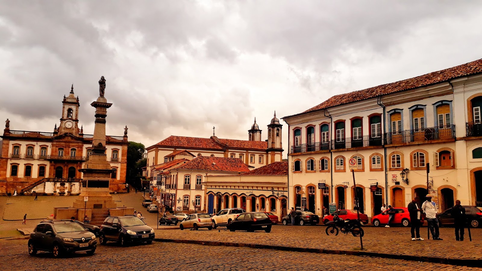 Centro histórico de Ouro Preto - Praça Tiradentes