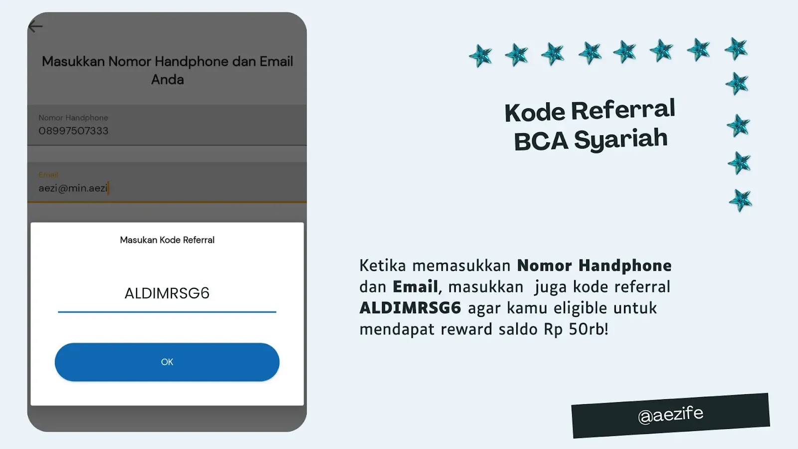 Kode Referral BCA Syariah: Dapatkan Reward Saldo Rp 50rb!