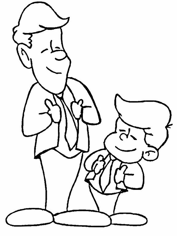 I Love You Dad Fathers Day Coloring Pages For Kids  Free 