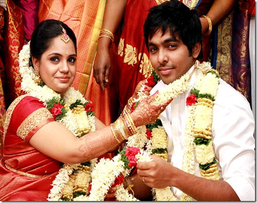 Music Director GV Prakash Kumar Saindhavi wedding