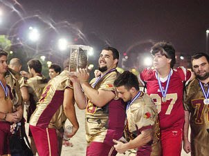 America FC Red Lions Bicampeão do Carioca Bowl Masculino de Futebol de Americano de Praia de 2009/2010