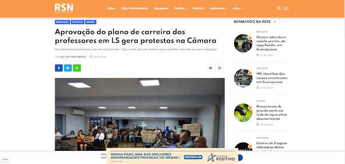 Tratoraço faz Laranjeiras passar vergonha em todo o Paraná 