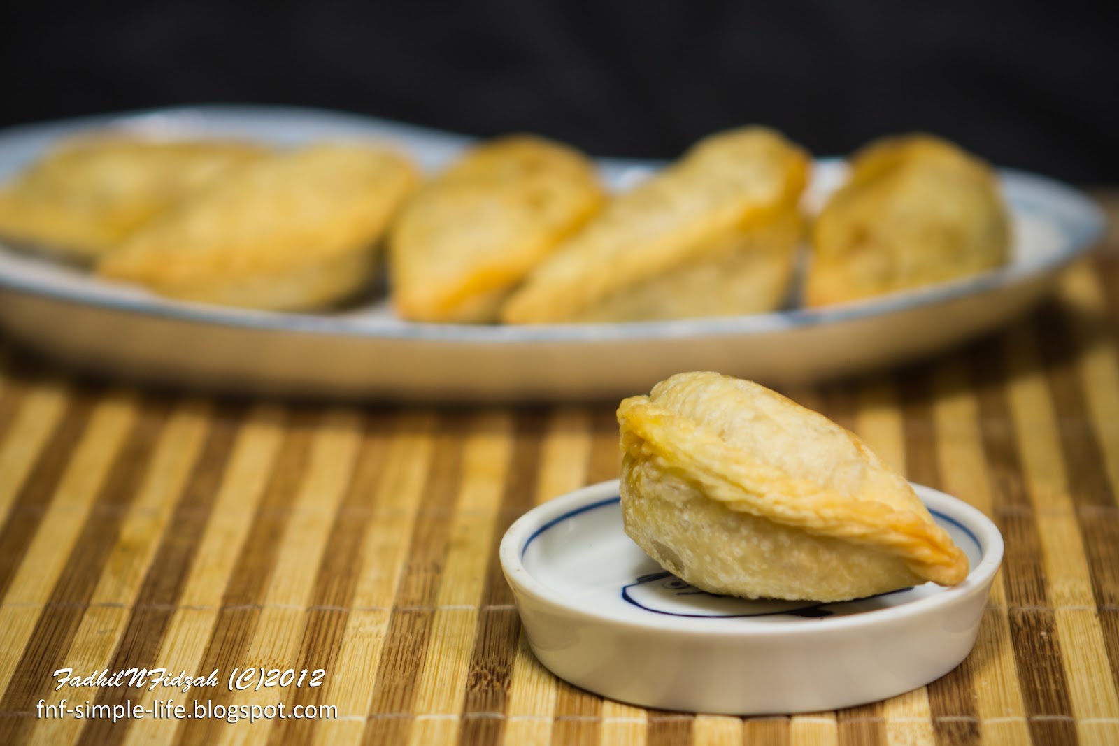 FnF Simple Life: karipap dan puding kastad berkuah 