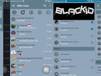 BBM MOD Black ID Blue Grey v3.0.1.25 APK Terbaru 2016 Gratis Download