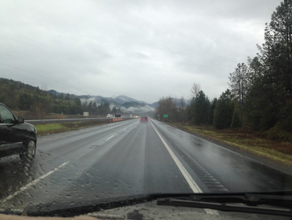 On to I-5 toward Rogue River