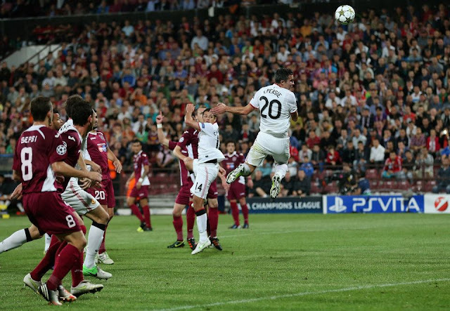 Champions League Match gallery, CFR Cluj vs manchester united